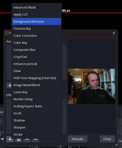 Add Background Removal